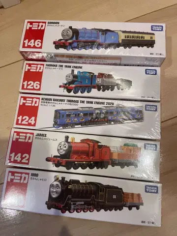 [새상품] 롱 토미카 제임스&토마스&고든&히로&게이한 기차 토마스호