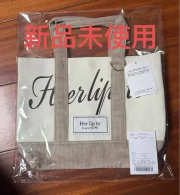 herlipto mini tote 루미네 토트백 핑크