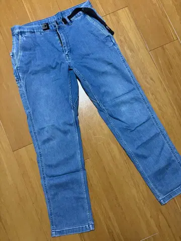 THE NORTH FACE 라이트 블루 데님 팬츠 M