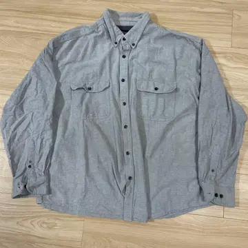 Faded Glory 2XL 그레이 긴팔 셔츠