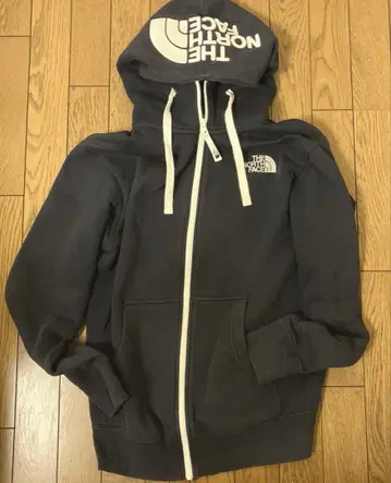 THE NORTH FACE 풀 집업 후드티 네이비