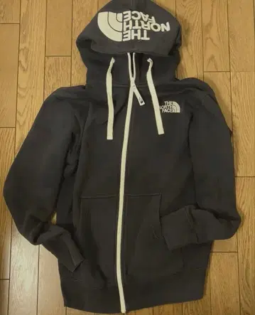 THE NORTH FACE 풀 집업 후드티 네이비