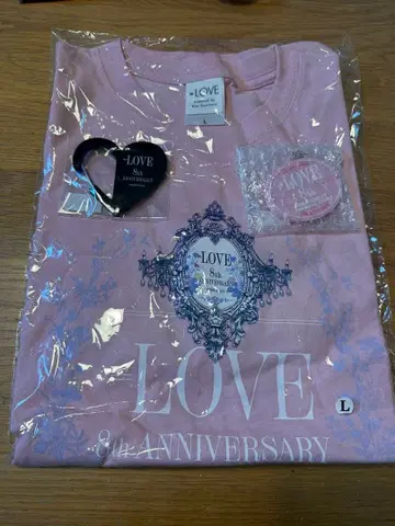 =LOVE 이코러브 프리미엄 티켓 프레티켓 굿즈 치바 3점