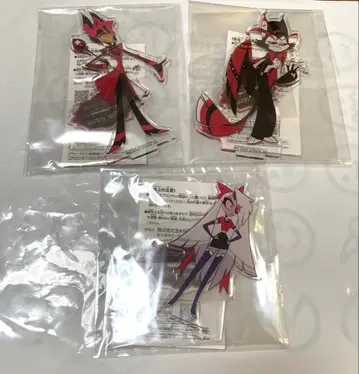 해즈빈 호텔에 오신 것을 환영합니다 스탠드 포함 아크릴 플레이트 알래스터