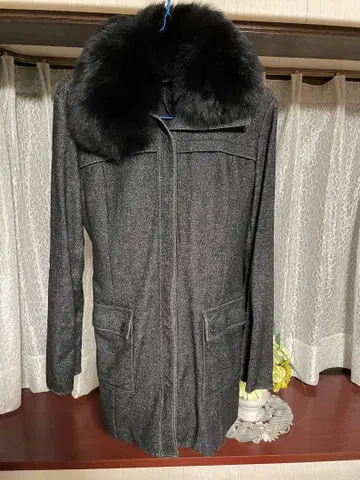 MATERIA MILANO 퍼 포함 롱 코트 38