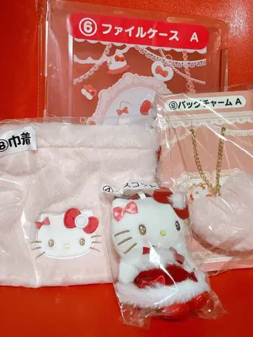 헬로키티 행운권 4점 세트