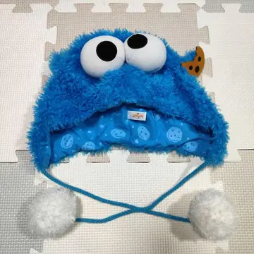 USJ 유니버셜 세서미 스트리트 쿠키 몬스터 모자 팬캡
