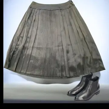 BALLSEY 투모로우랜드 플리츠 스커트 아름다운 플리츠 38 사이즈