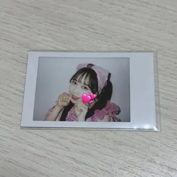 마츠모토 카렌 거울 의상 폴라로이드