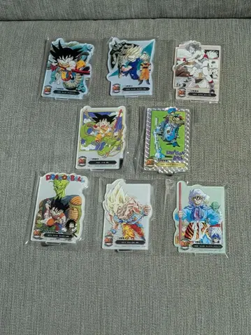 제일복권 드래곤볼 40주년 F상 아클렉트 8종 세트