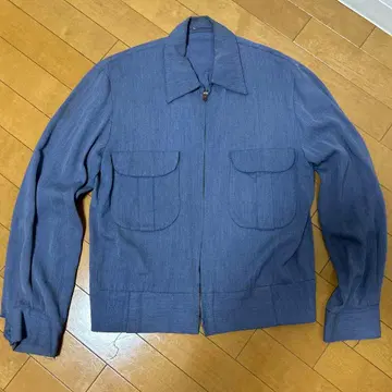 50s 개버 재킷 블루