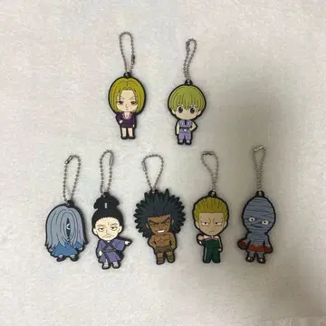 헌터헌터 캡슐 러버 마스코트 Vol.5 환영여단 7인 세트