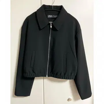 ZARA 자라 셔츠 자켓 블랙 블랙 심플 아우터