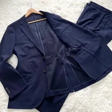 컨디션 최상 매킨토시 철학 트로터 셋업 워셔블 XL