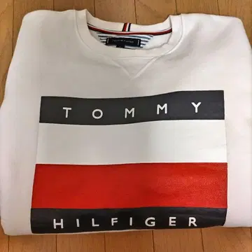 TOMMY HILFIGER 맨투맨 화이트