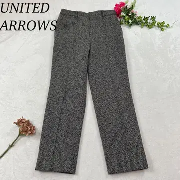 J378 새상품급 M 40 유나이티드 애로우즈 트위드 팬츠 여성용