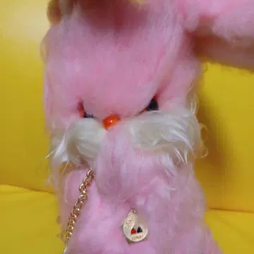 삼영무역 토끼 봉제 인형 노포 제조사 쇼와 레트로 핑크