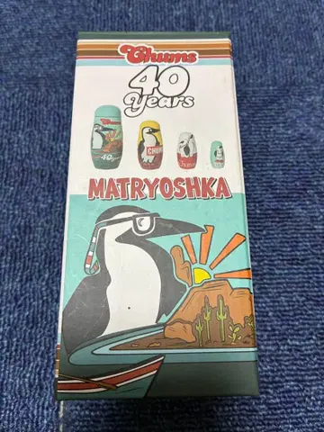 Chums 40주년 마트료시카 미사용 미개봉