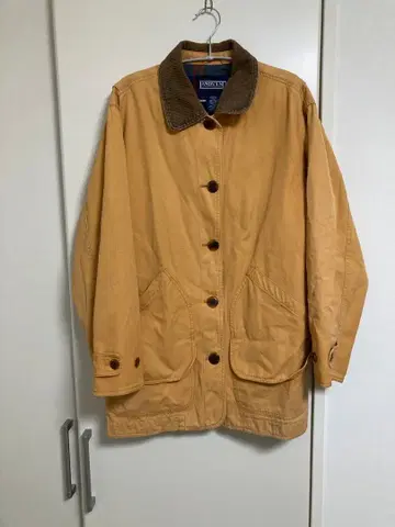 90s LANDS'END 란즈엔드 헌팅 자켓 커버올