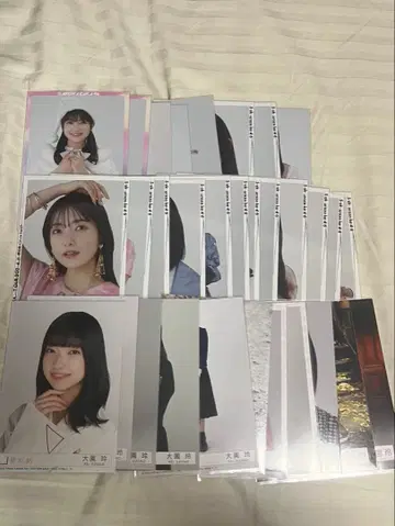 사쿠라자카46 오오조노 레이 브로마이드 세트 봉입 컴프 세미컴프