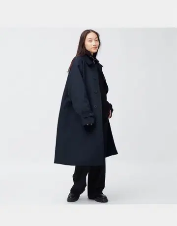 GU 발마칸 코트 XL 미사용 새상품 네이비