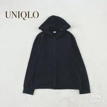 유니클로 [ XL ] 집업 후드티 무지 후드 겉옷 캐주얼