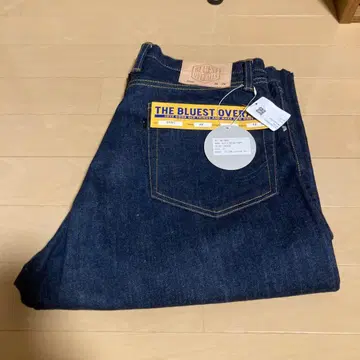 다크 네이비 스트레이트 데님 THE BLUEST OVER 32 29