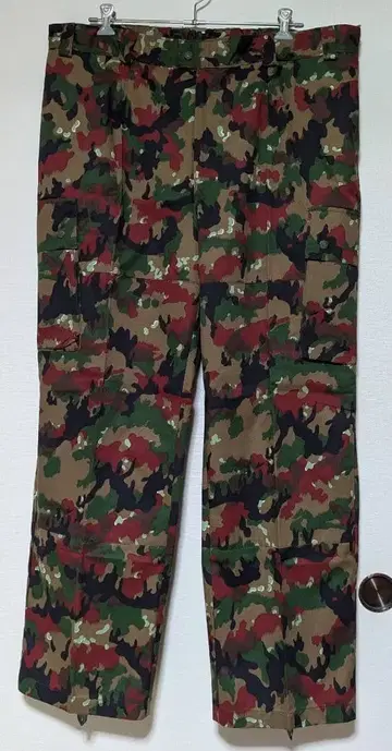 스위스군 M83 알펜 카모 카고 팬츠 데드 56 84