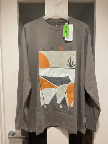 snow peak 긴팔 T셔츠 XL 택 포함 미사용 새상품