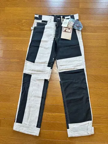 [ 올소뷰티비스트 ] 미사용 새상품 패치워크 워크 팬츠 136