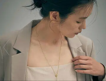 Jouete 골드 롱 목걸이