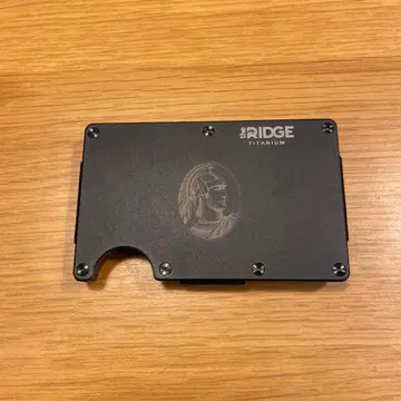 Ridge Titanium 카드 케이스 블랙
