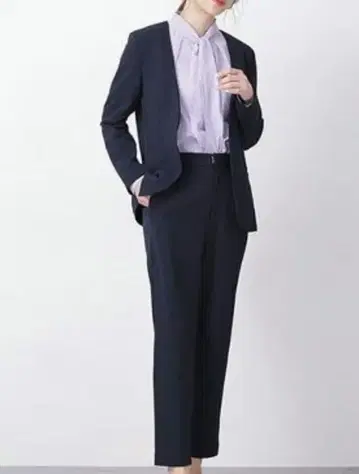 나노 유니버스 nanouniverse 조젯 수트 셋업