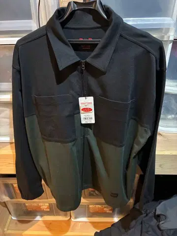 [ 미사용 새상품 ] Paul Smith 블랙/그린 자켓 카키