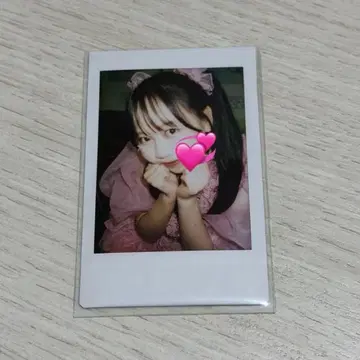 마츠모토 카렌 레오파드 무늬 의상 폴라로이드