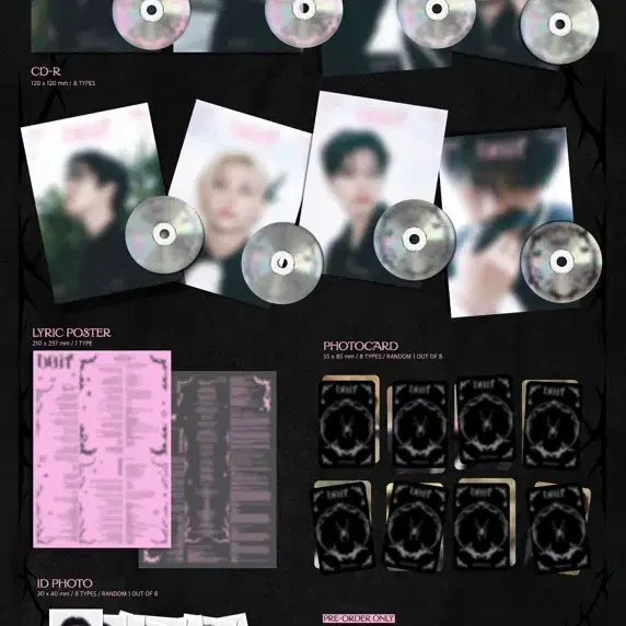 스트레이키즈 아코디언 네모즈분철 방찬 창빈 한 자리있어요