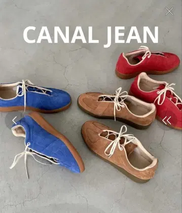 CANAL JEAN 캐널진 로우컷 스니커즈