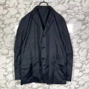 COMME CA DU MODE (3) 나일론 테일러드 자켓 블랙