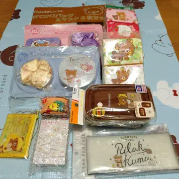 리락쿠마 굿즈 10점