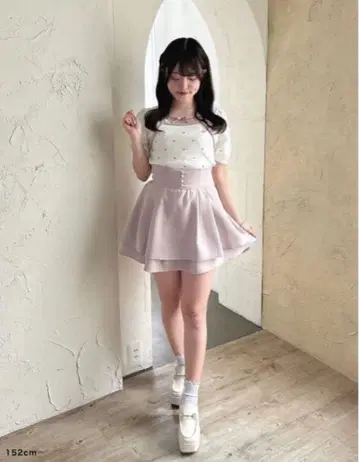 evelyn 더블 플레어 스커트