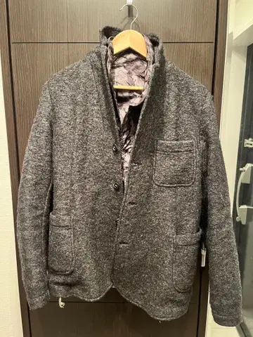 BARK 리버서블 코트 카모플라쥬 자켓 바크 이탈리아제