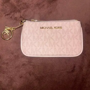 MICHAEL KORS 핑크 코인 케이스