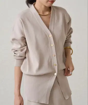 라운지 드레스 가디건