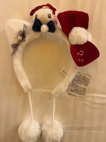 USJ 한정판 헬로키티 머리띠 크리스마스 유니버셜