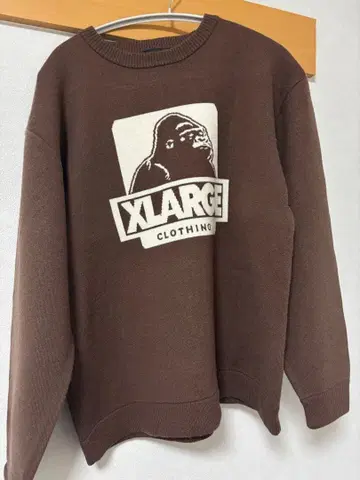 XLARGE 엑스라지 브라운 니트