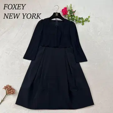 J381 새상품급 M 38 폭시 뉴욕 레이어드 스타일 무릎 기장 여성용