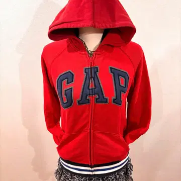 헤이세이 갸루 GAP ZIP 후드티 지퍼 후드티 y2k 그런지 갸루