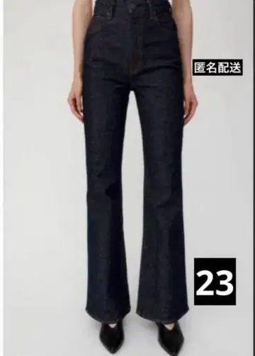 [ 익명 배송 ] MOUSSY MVS FLARE 23 원 워시