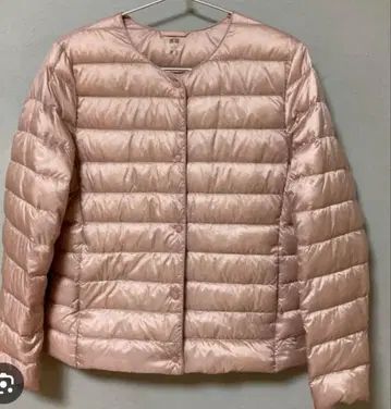 UNIQLO 울트라 라이트 다운 핑크 X L