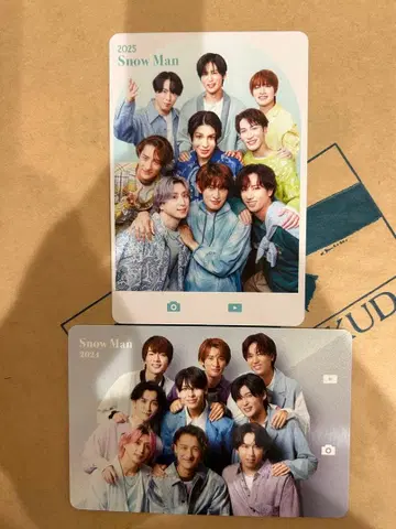 Snow Man 2024 2025 카드 세트
